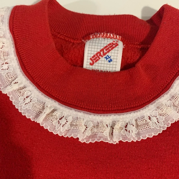 90s Christmas ugly sweater sizeXL. - Picture 3 of 7